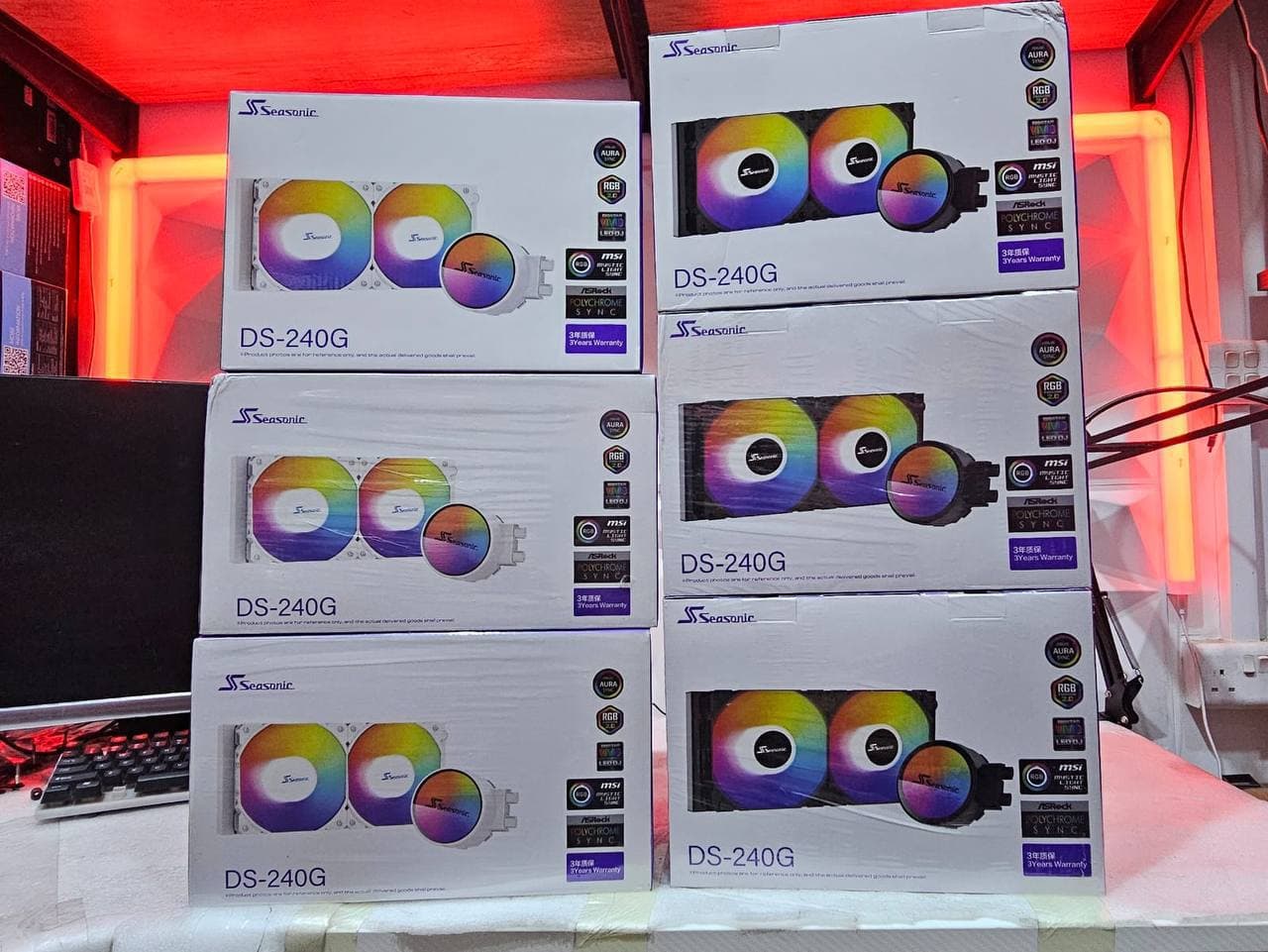 LIQUID COOLER SEASONIC DS-240G WHITE ONLY