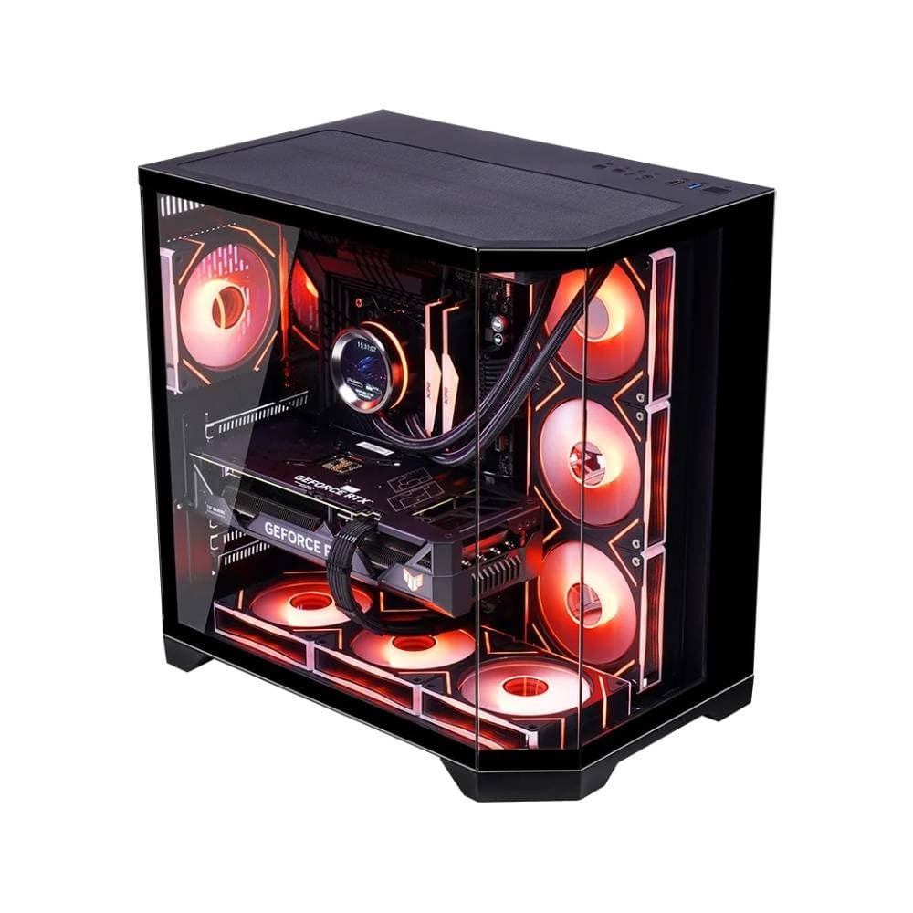 CASE COOLMAN DREAMER PLUS BLACK WITH 4 FANS ARGB 2