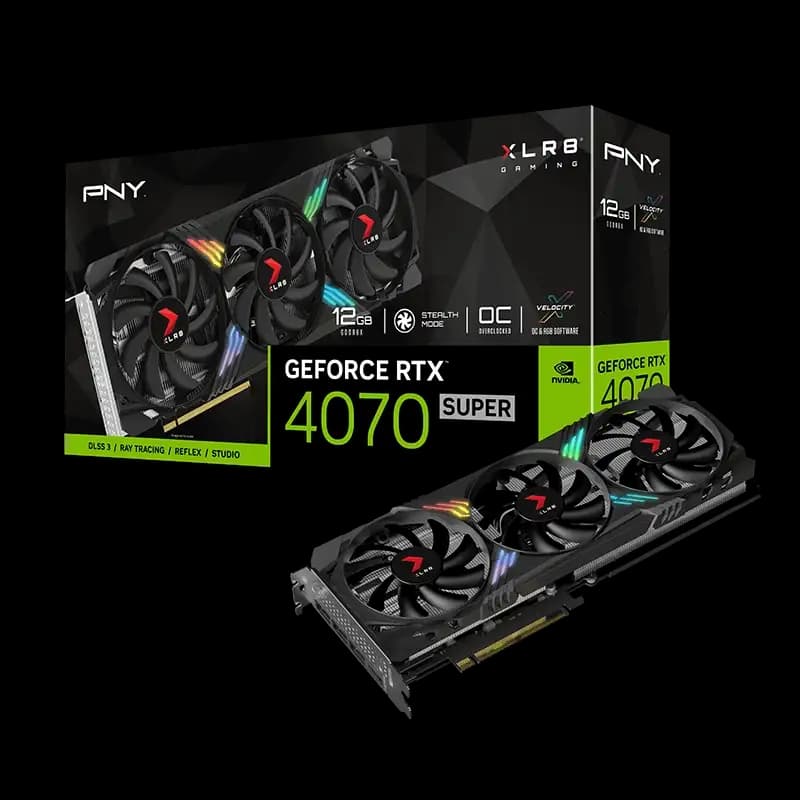 GPU PNY RTX 4070 SUPER XLR8 12GB OC