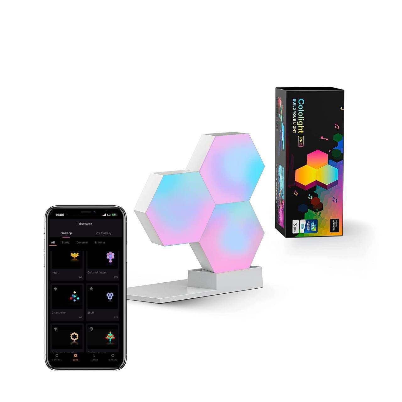 LED LIFESMART COLOLIGHT PRO 3 PCS 5
