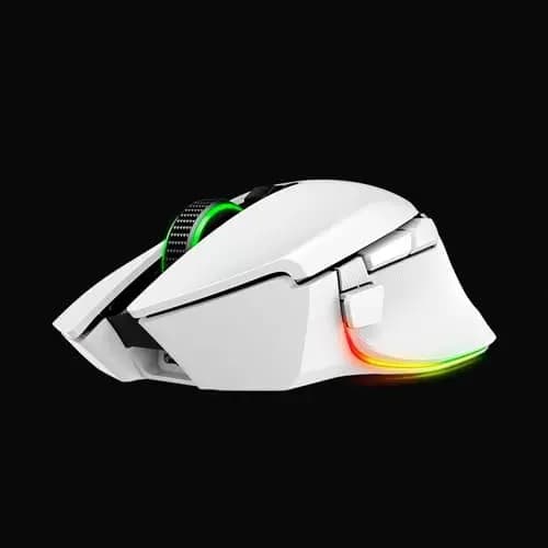 MOUSE RAZER BASILISK V3 PRO WHITE EDITION WIRELESS + BLUETOOTH 2