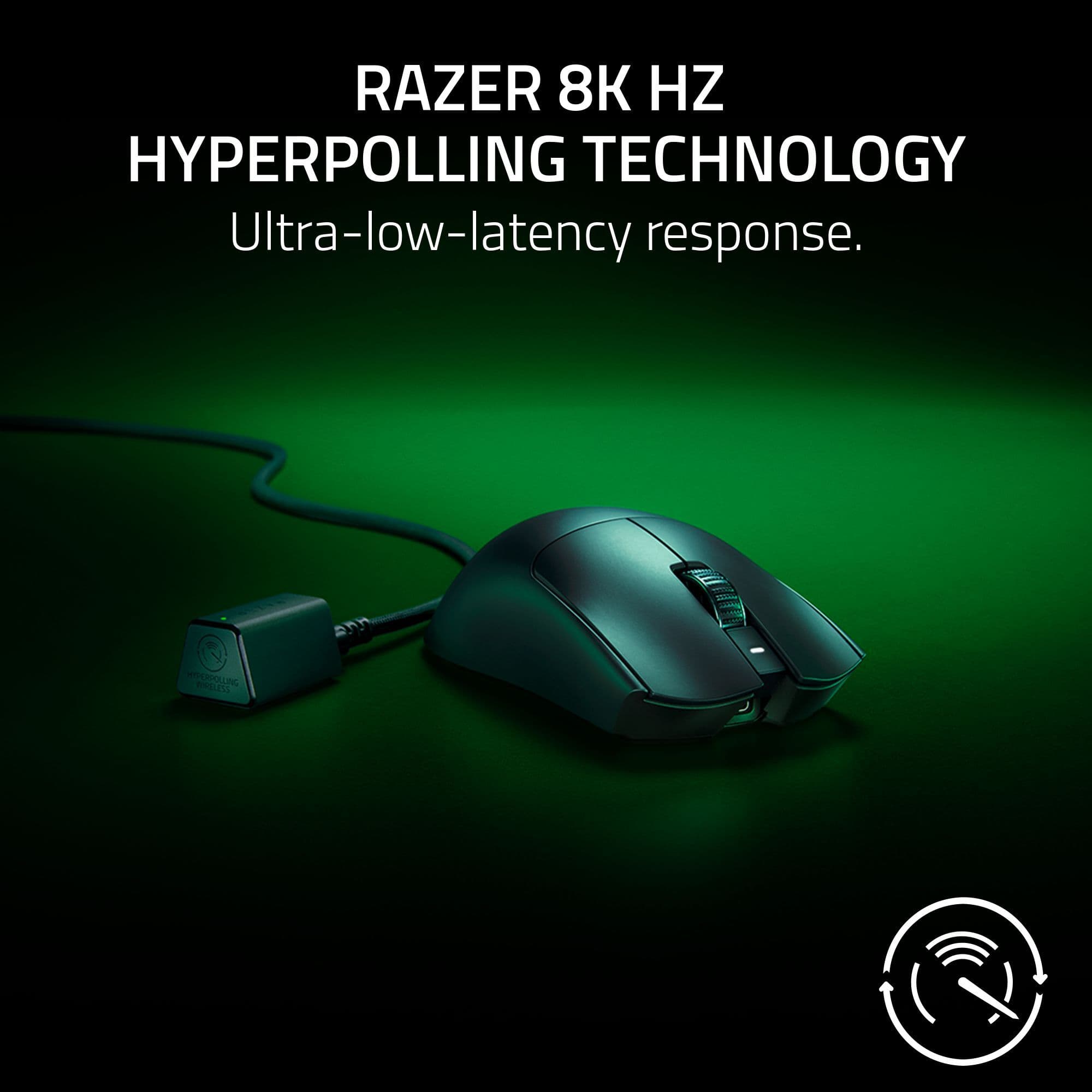MOUSE RAZER VIPER V3 PRO 8K BLACK WIRELESS 2