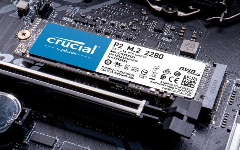 M.2 NVME CRUCIAL P2 500GB GEN3 2