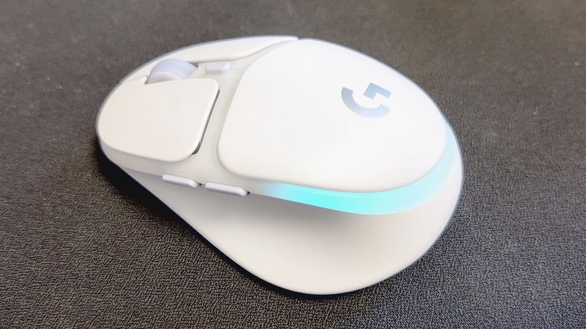 MOUSE LOGITECH G705 WHITE EDITION WIRELESS + BLUETOOTH 3