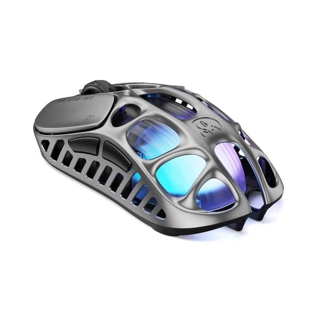 MOUSE GRAVASTAR GSX PRO 8K GREY WIRE + WIRELESS + BLUETOOTH 3