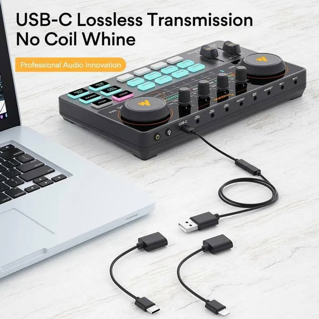 AUDIO MIXER + SOUND CARD MAONO AU-AM200 LITE 3