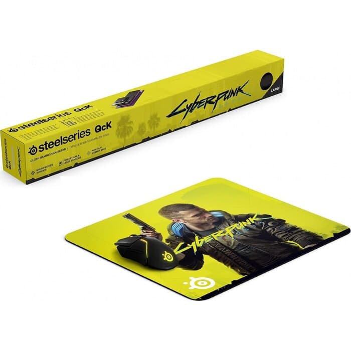 MOUSE PAD STEELSERIES QCK LARGE CYBERPUNK 450X400X2MM