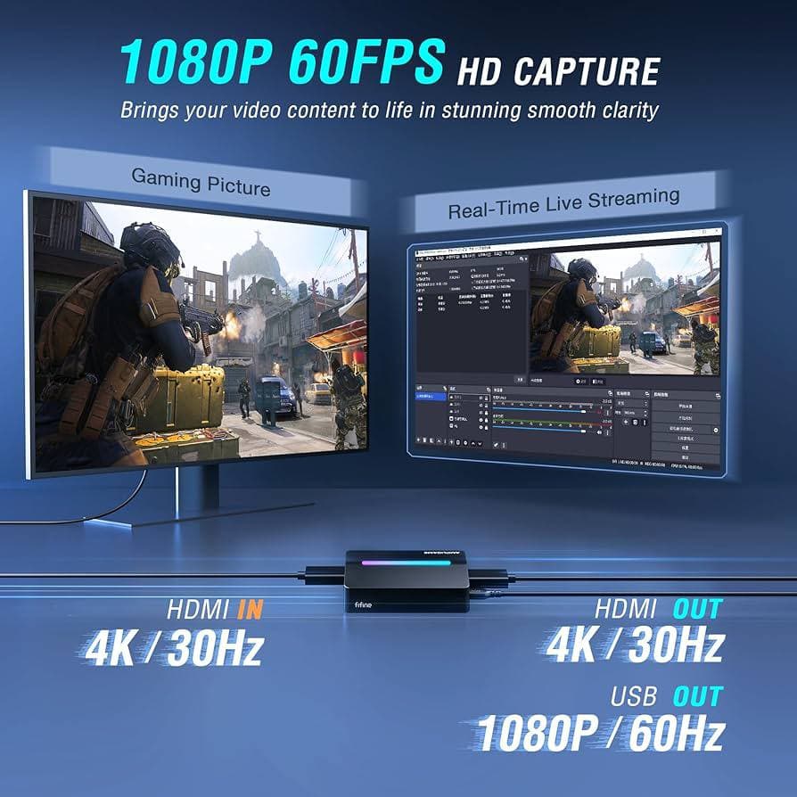 CAPTURE CARD FIFINE AMPLIGAME V3 4