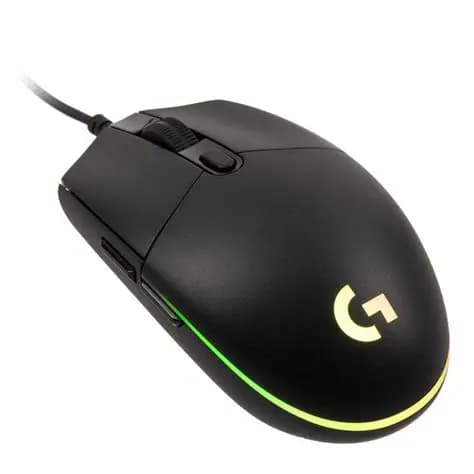 MOUSE LOGITECH G203 BLACK WIRED 3