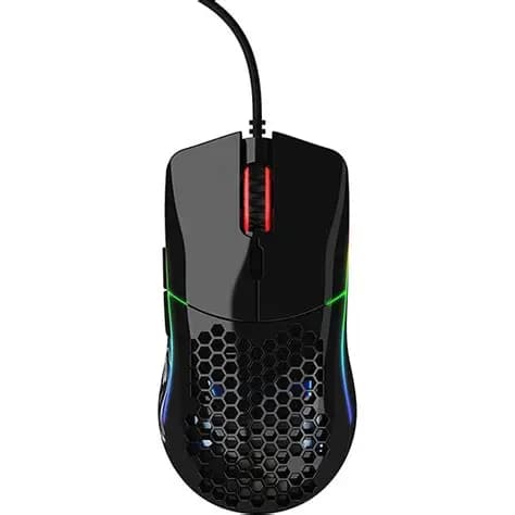 MOUSE GLORIOUS MODEL 0 MINUS WIRED GLOSSY BLACK 3