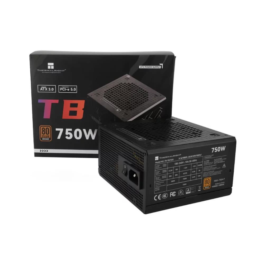 PSU THERMALRIGHT TB-750W BRONZE PCIE5 NON MODULAR