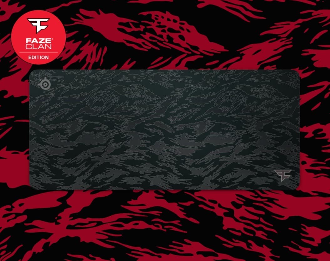 MOUSE PAD STEELSERIES QCK XXL HEAVY FAZE CLAN 900X400X4MM 2