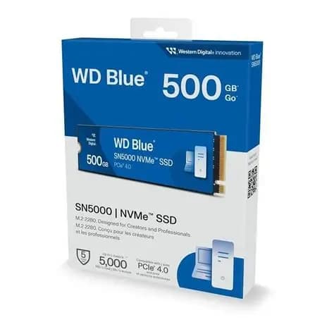 M.2 NVME WD SN5000 500GB GEN3 2