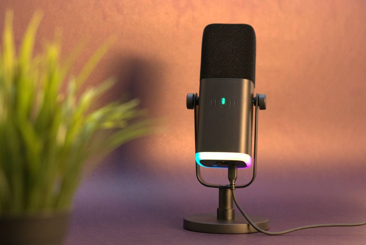 MIC FIFINE AM8 USB + XLR BLACK 2