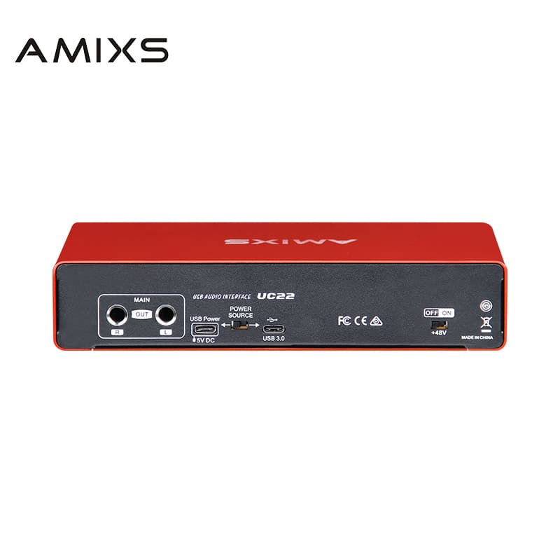 AMIXS USB AUDIO INTERFACE UC22 2