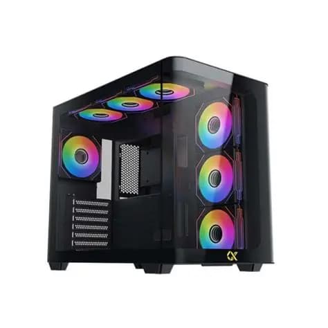 CASE XIGMATEK PANO BLACK WITH 7 FANS ARGB 2
