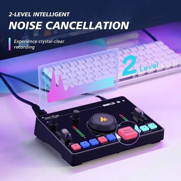 MAONO C2 NEO AUDIO MIXER + SOUND CARD 3