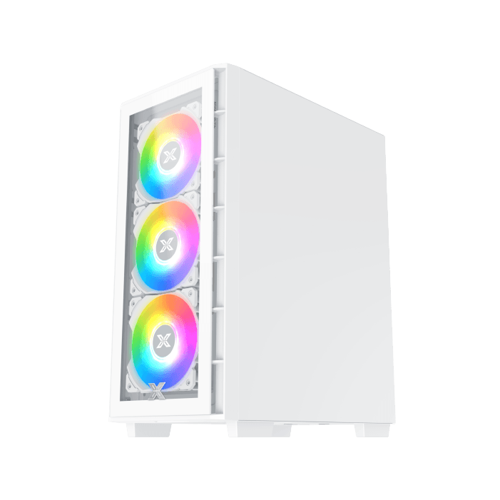 CASE XIGMATEK ELITE ONE ARCTIC WITH 4 FANS 2