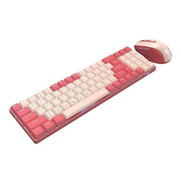 KIT REDRAGON 2 IN 1 BS8772 KEYBOARD MECHANICAL SINGLE BLUE BACKLIGHT LOW PROFILE FULL SIZE WIRELESS + MOUSE ERGONOMIC