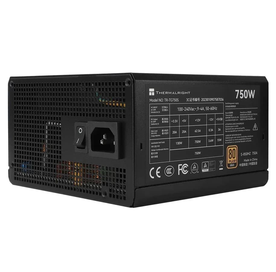 PSU THERMALRIGHT TB-750W BRONZE PCIE5 NON MODULAR 3