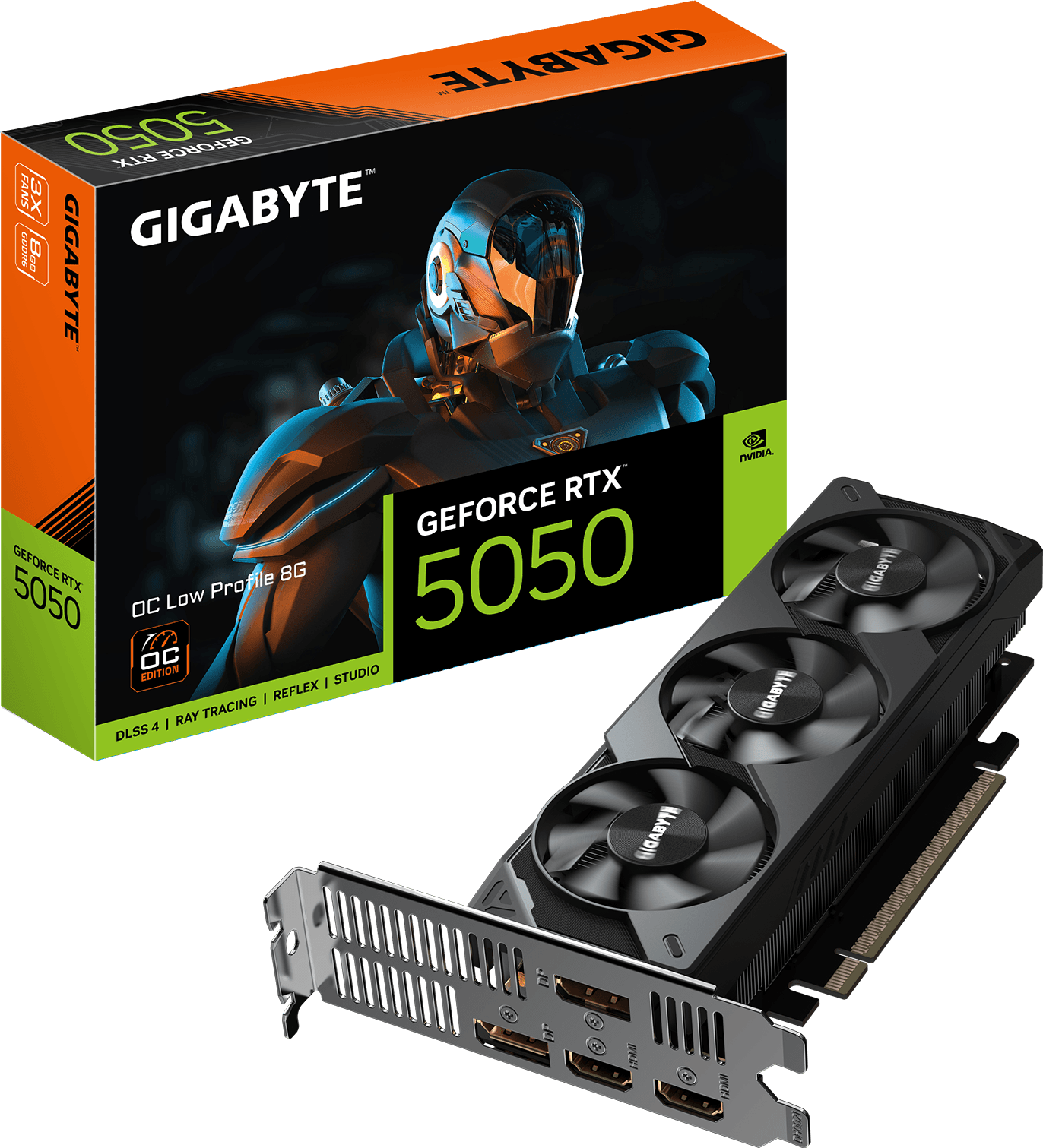 GPU GIGABYTE RTX 5050 LOW PROFILE 8GB