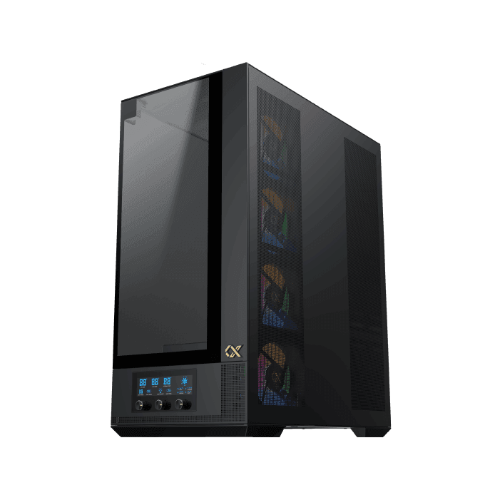 CASE XIGMATEK VISION PRO BLACK WITH 8 FANS ARGB 3