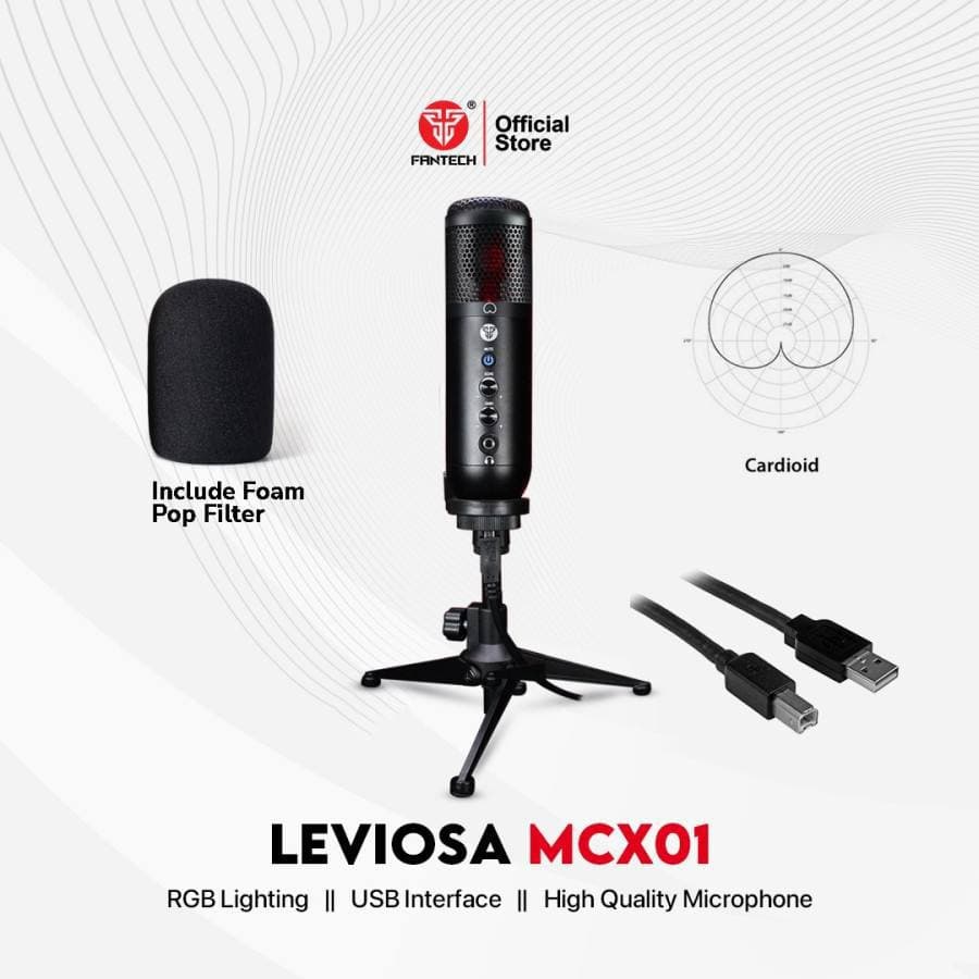 MIC FANTECH LEVIOSA MCX01 USB 2
