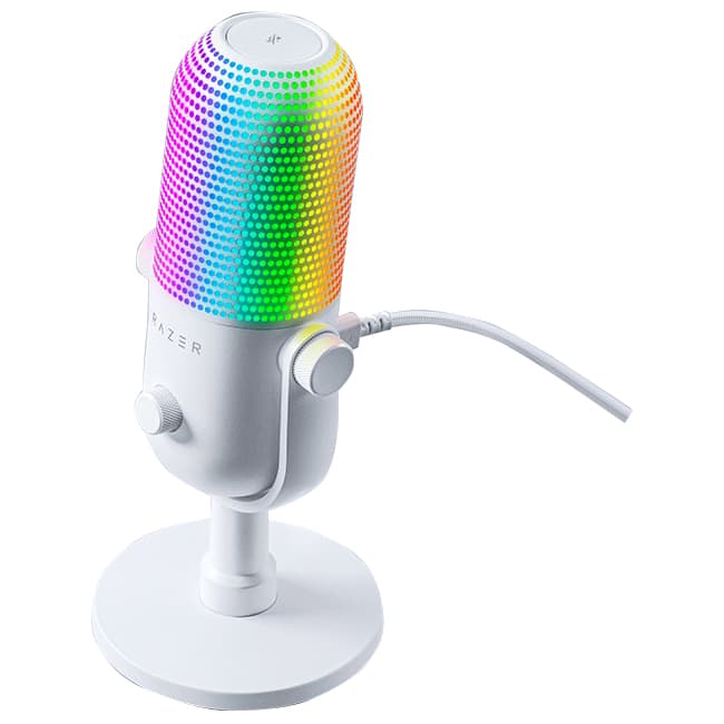 MIC RAZER SEIREN V3 CHROMA WHITE CONDENSOR 2
