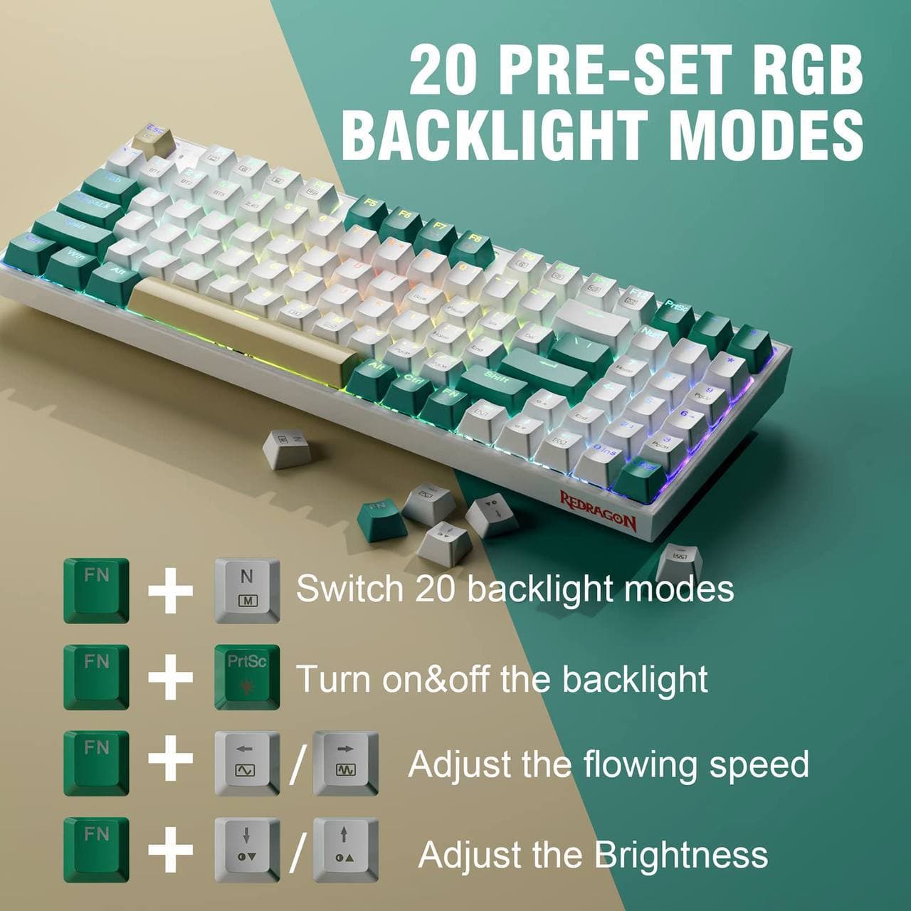 KEYBOARD REDRAGON K643 VEIGAR 3