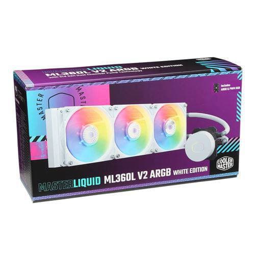 LIQUID COOLER COOLER MASTER ML360L V2 ARGB WHITE