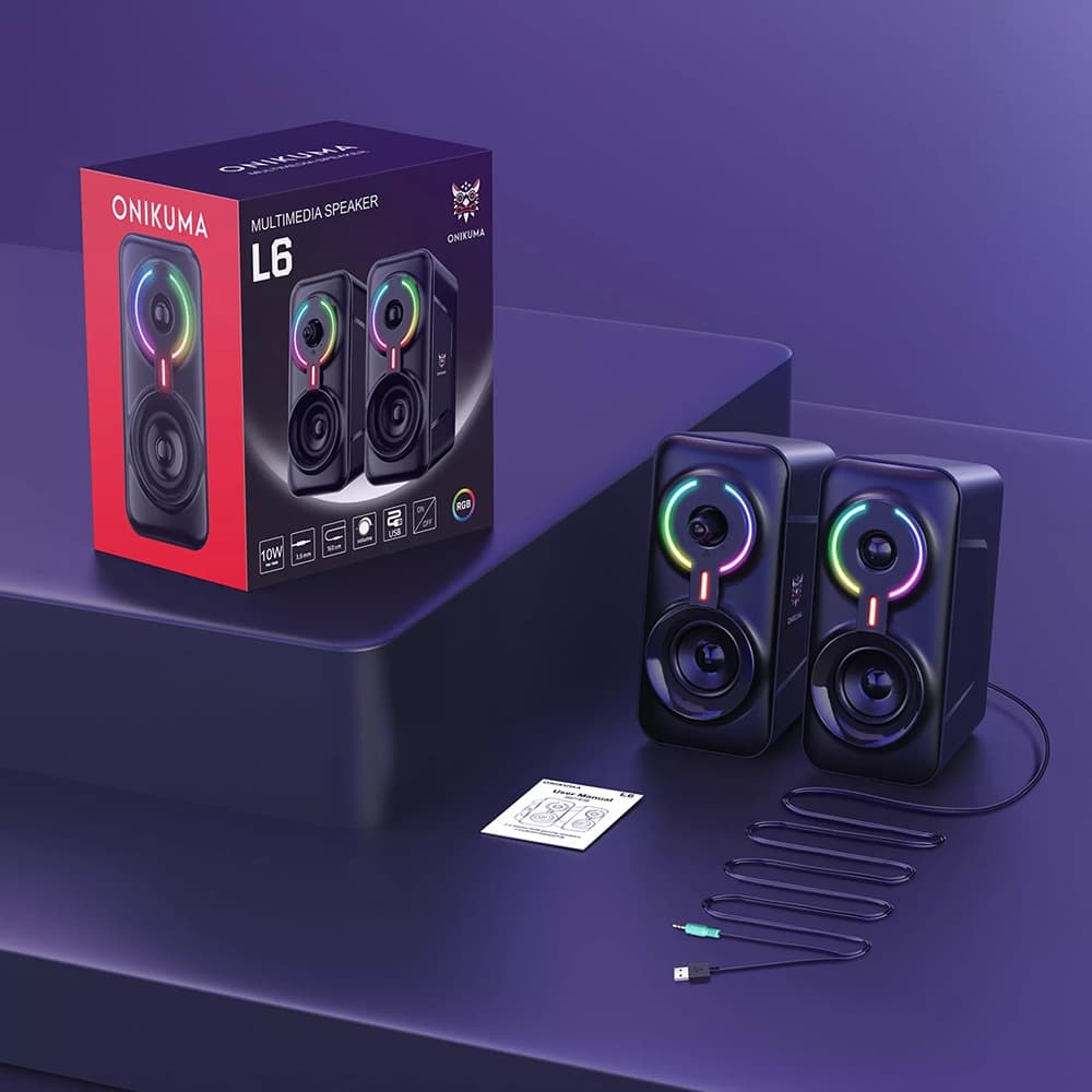 SPEAKER ONIKUMA L6 AUX + USB 2