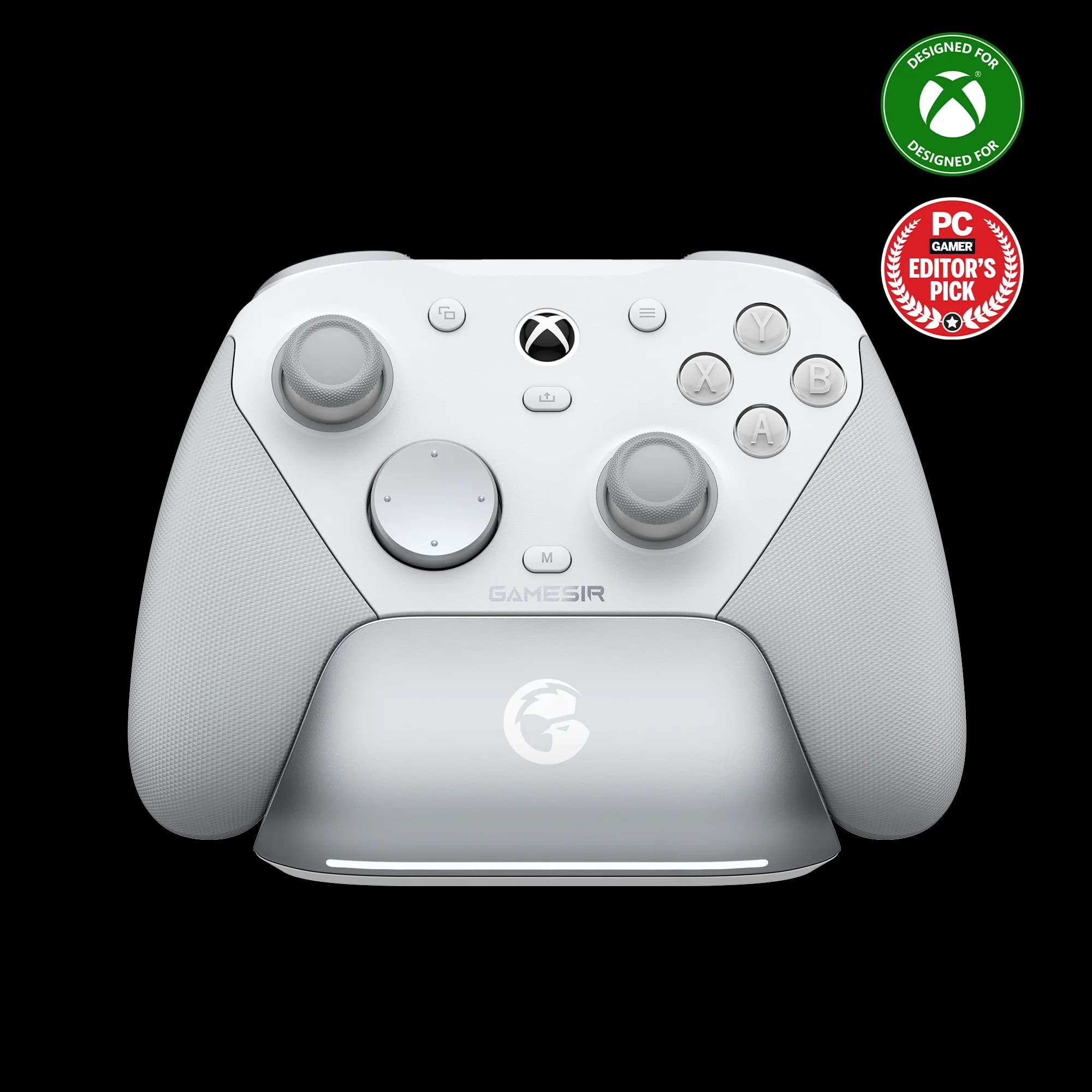 GAMING CONTROLLER GAMESIR G7 PRO WHITE EDITION TRI-MODE ( WIRE + WIRELESS + BLUETOOTH ) FOR PC/XBOX