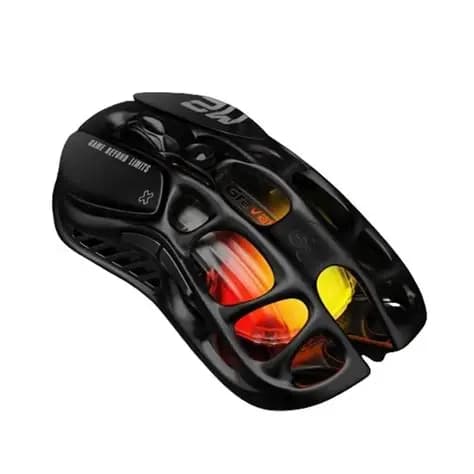 MOUSE GRAVASTAR M2 BLACK CN WIRE + WIRELESS + BLUETOOTH 3