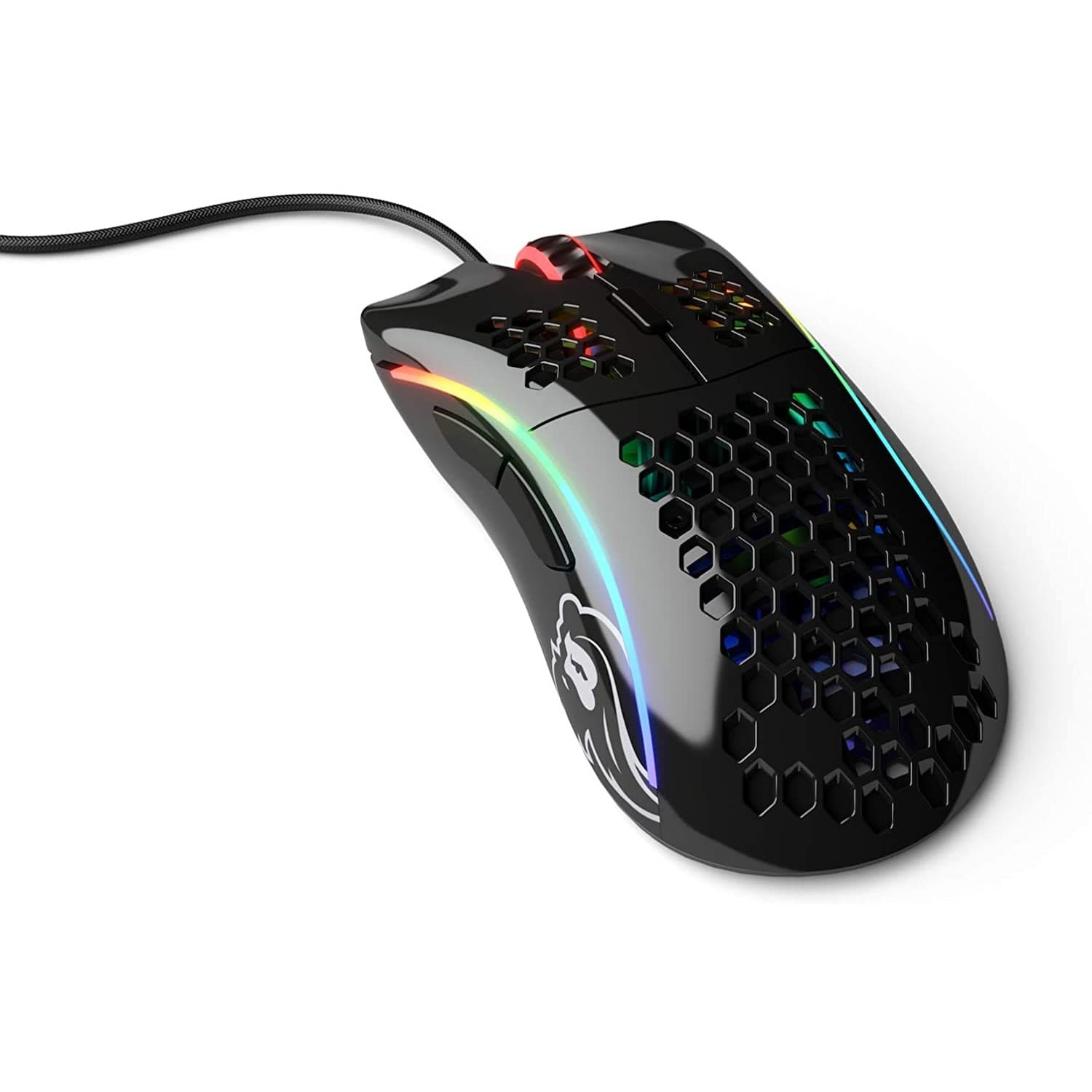 MOUSE GLORIOUS MODEL 0 MINUS WIRED GLOSSY BLACK