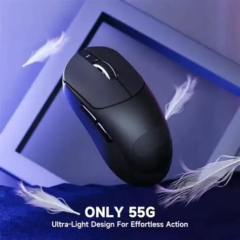 MOUSE ATTACK SHARK X8 PRO 8K BLACK WIRE + WIRELESS + BLUETOOTH 2