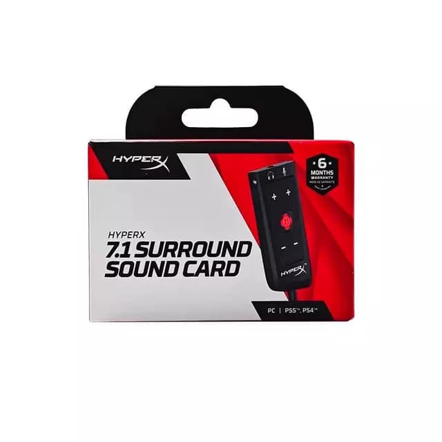 HYPERX SOUND CARD 7.1 SURROUND USB 2