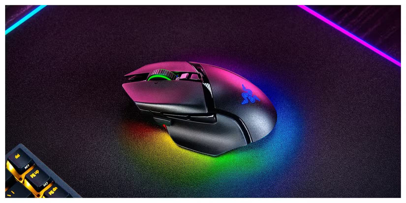 MOUSE RAZER BASILISK V3 PRO 35K BLACK WIRELESS + BLUETOOTH 2