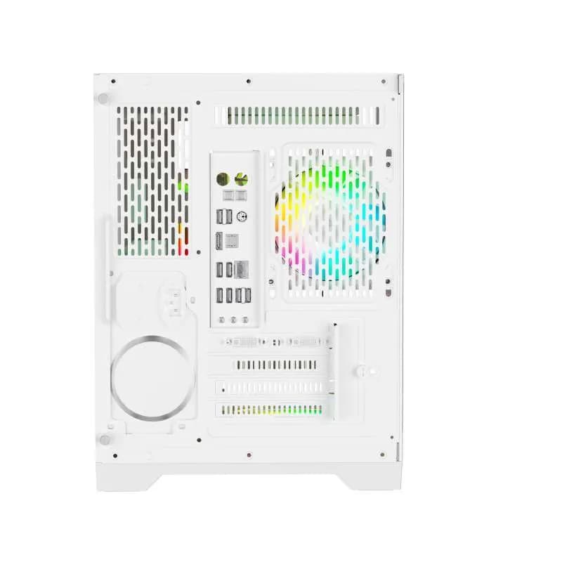 CASE AIGO DARKFLASH FT350 WHITE WITH 3 FANS 2
