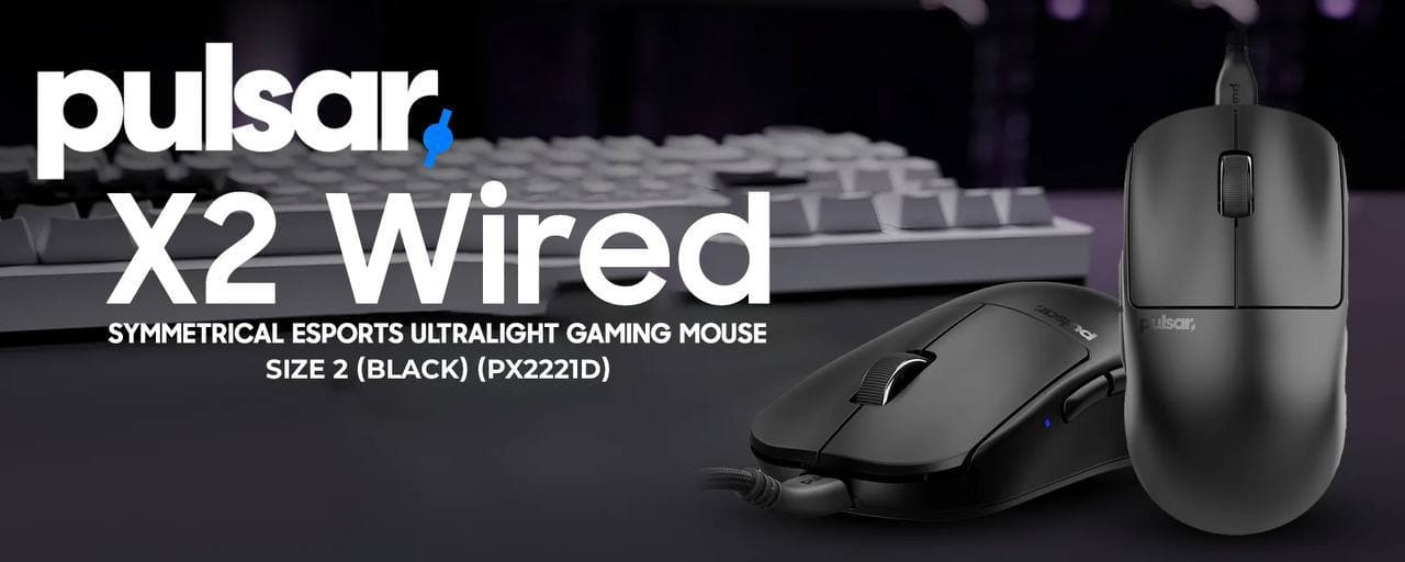 MOUSE PULSAR X2 SIZE 2 PX2221D WIRED 4
