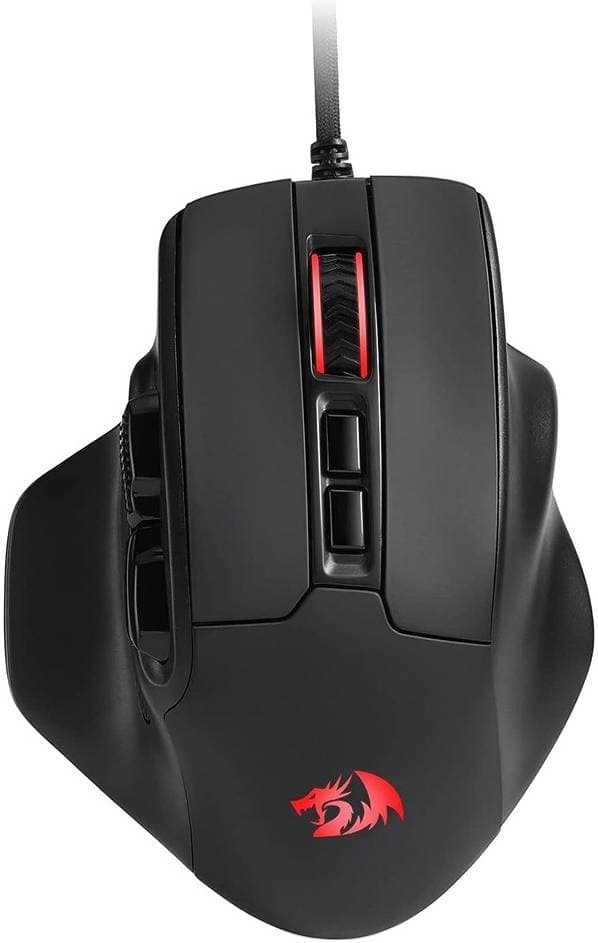MOUSE REDRAGON M806 BULLSEYE BLACK WIRED 3