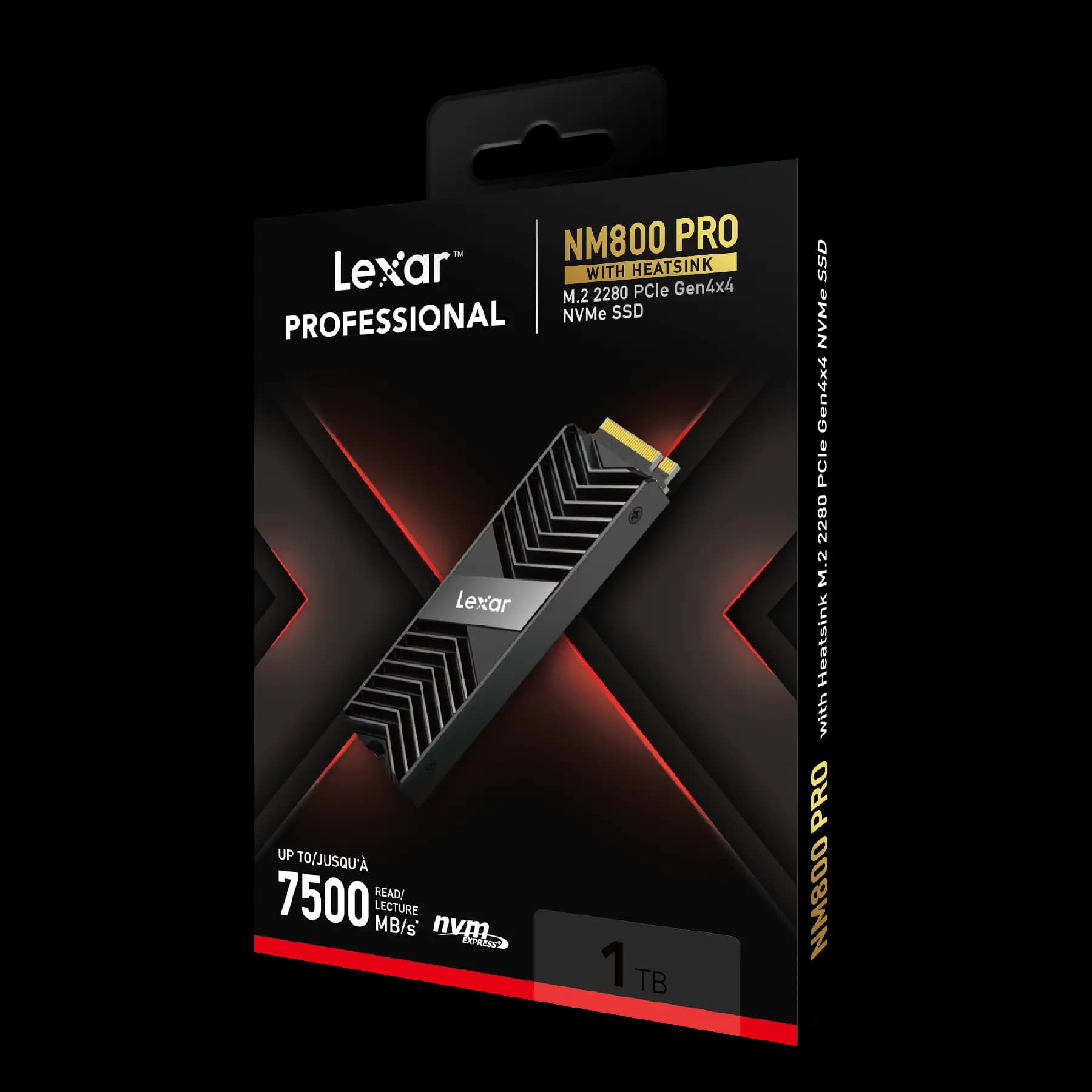 M.2 NVME LEXAR NM800 PRO 1TB HEATSINK GEN4 2
