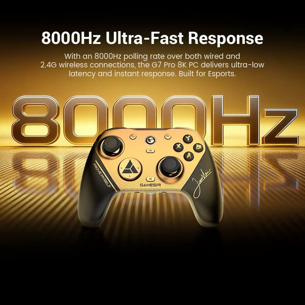 GAMING CONTROLLER GAMESIR G7 PRO 8K CHAMPION FOR PC ( WIRE + WIRELESS ) 2