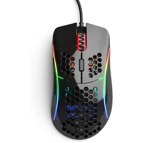 MOUSE GLORIOUS MODEL D WIRED GLOSSY BLACK