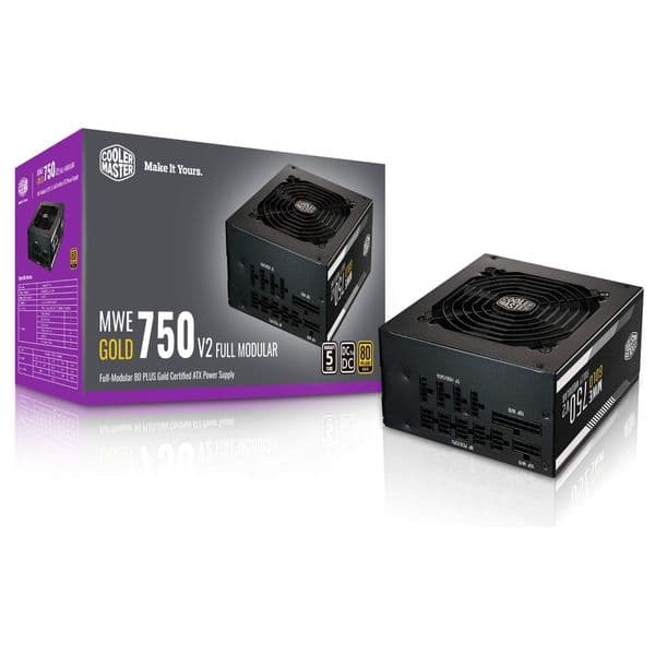PSU COOLER MASTER MWE V2 750W GOLD FULL MODULAR