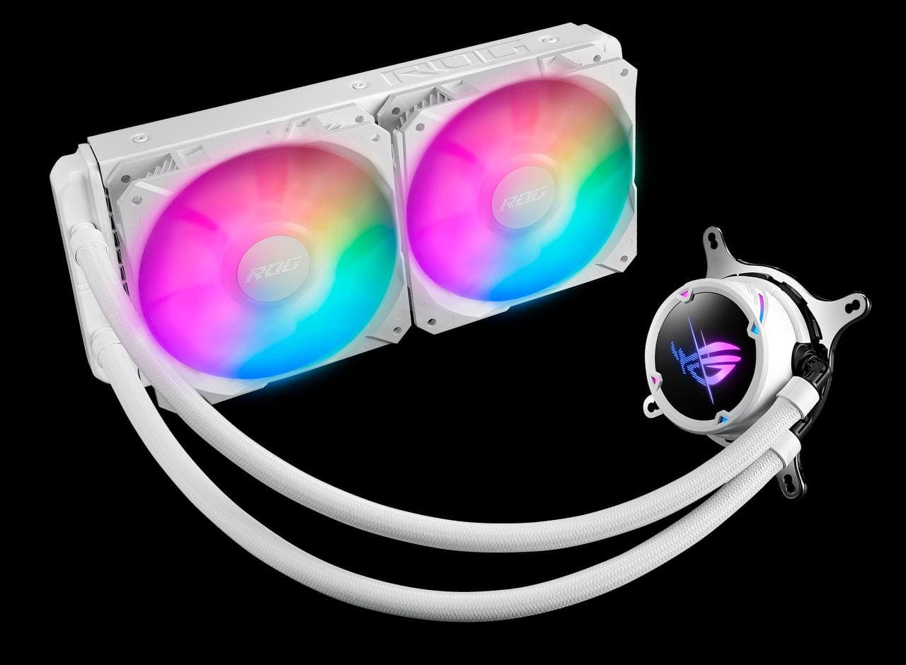 LIQUID COOLER ASUS ROG STRIX LC II 240 ARGB WHITE