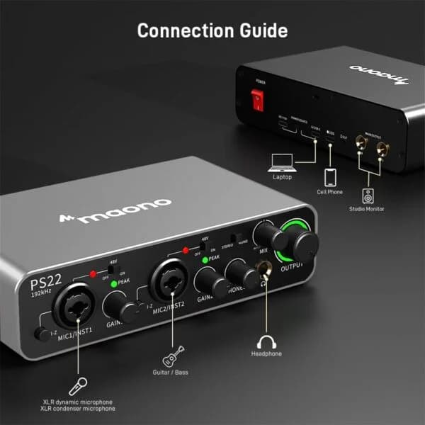 MAONO AUDIO INTERFACE PS22 2