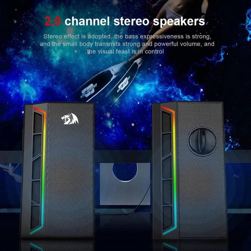 SPEAKER REDRAGON GS580 CALLIOPE AUX + USB 2