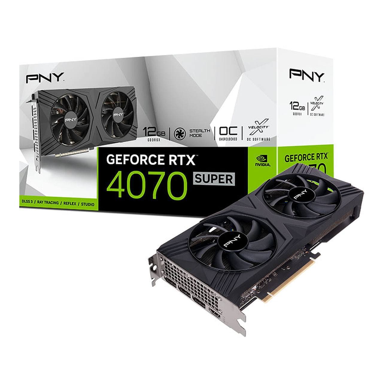 GPU PNY RTX 4070 SUPER VERTO 12GB OC