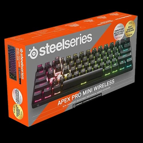 KEYBOARD STEELSERIES APEX PRO MINI WIRELESS 3
