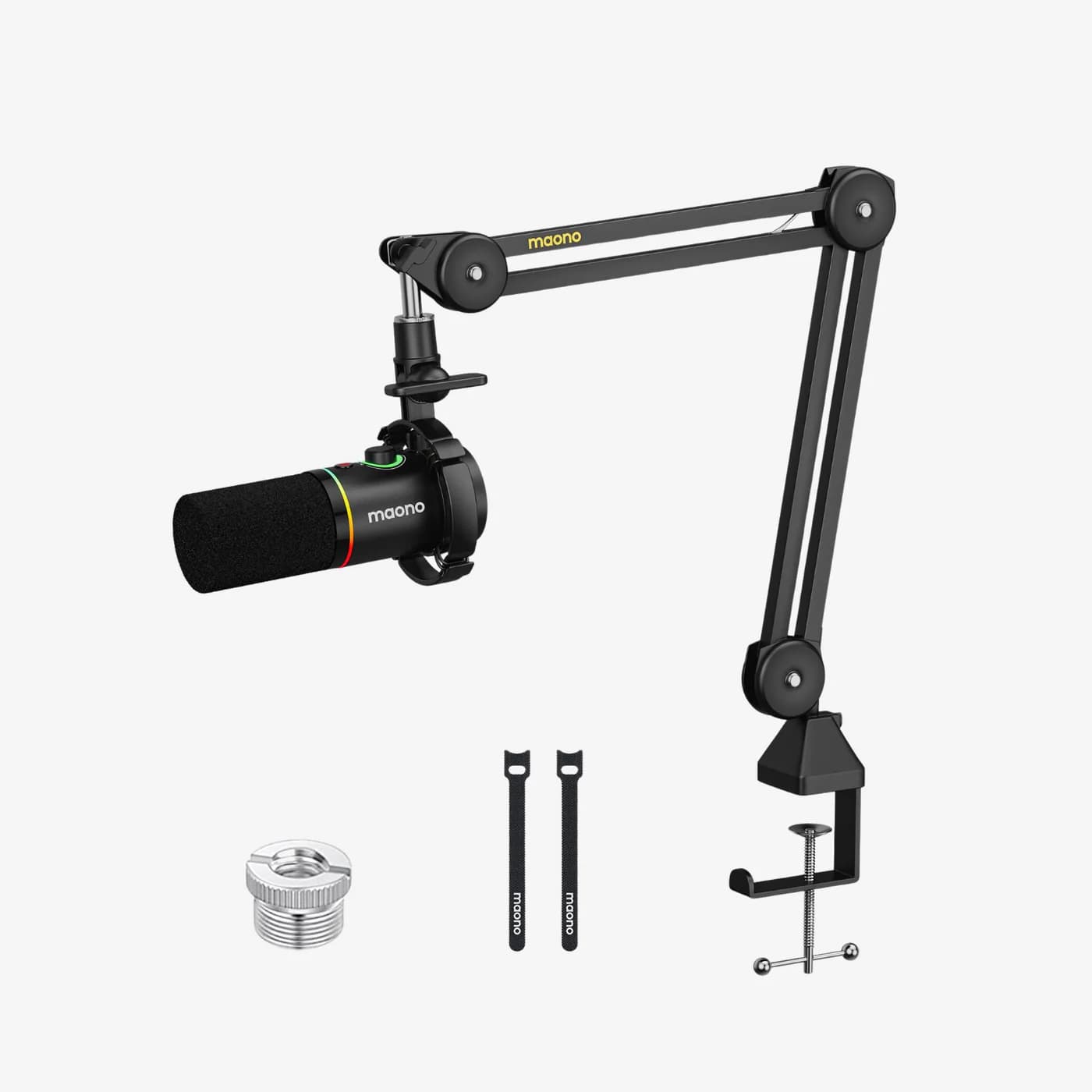 MIC MAONO PD200X WITH ARM STAND XLR/USB DYNAMIC 2